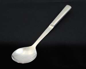 Stainless Server, Spoon 16″ Solid