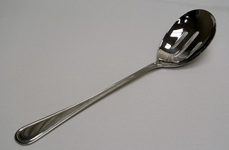 Spoon, Slotted 11.5 Inch Stainless