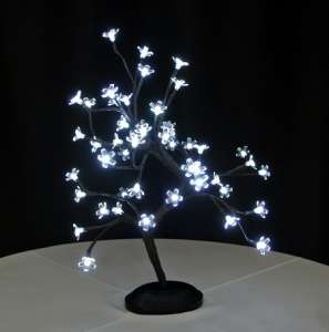LED Illuminated Tree, Tabletop – includes batteries