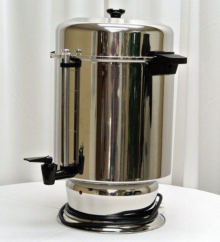 Stainless, Coffeemaker, 110 Cup Regal