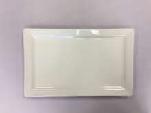 Tray, White Rectangle Platter, 18″ X 11″