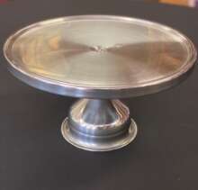 Stainless, Cake Stand, 13″