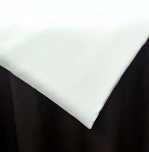 White 4ft Boxpleat Skirt