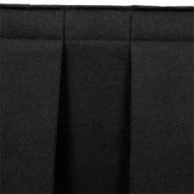 Black 13.5ft Boxpleat Skirt